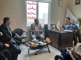 بازدید نمایندگان فدراسیون از هیأت پزشکی ورزشی استان قزوین
