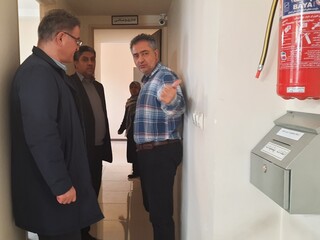 بازدید نمایندگان فدراسیون از هیأت پزشکی ورزشی استان قزوین