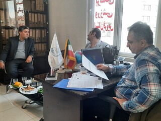 بازدید نمایندگان فدراسیون از هیأت پزشکی ورزشی استان قزوین