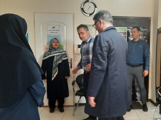 بازدید نمایندگان فدراسیون از هیأت پزشکی ورزشی استان قزوین