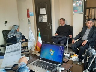 بازدید نمایندگان فدراسیون از هیأت پزشکی ورزشی استان قزوین