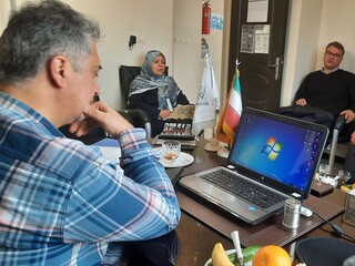 بازدید نمایندگان فدراسیون از هیأت پزشکی ورزشی استان قزوین