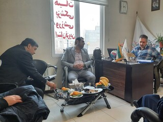 بازدید نمایندگان فدراسیون از هیأت پزشکی ورزشی استان قزوین