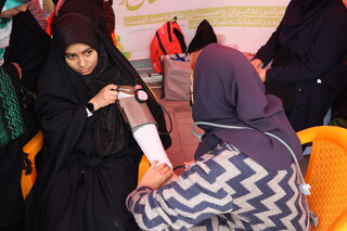 ایستگاه سلامت به مناسبت دهه فجر برگزار شد