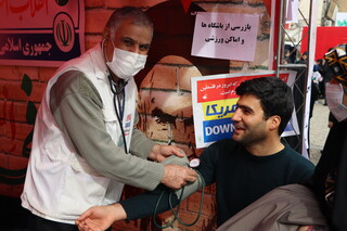 ایستگاه سلامت به مناسبت دهه فجر برگزار شد