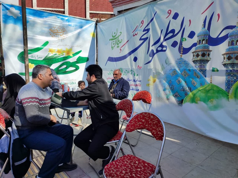 برپایی موکب سلامت هیات پزشکی ورزشی لرستان در جشن نیمه شعبان +تصاویر