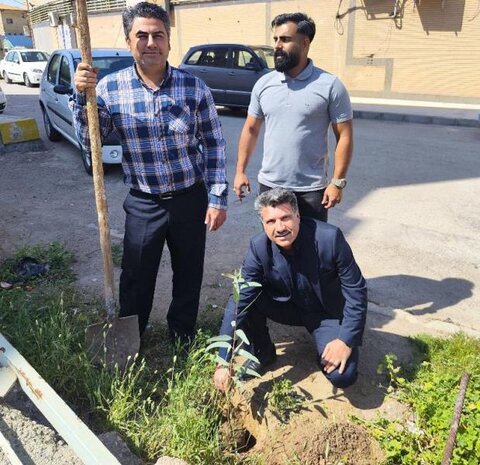 اجرای پویش سراسری کاشت زندگی خوزستان