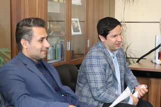 حضور دکترنوروزی رئیس فدراسیون پزشکی ورزشی در هیات استان فارس و دیدار با مدیرکل ورزش و جوانان