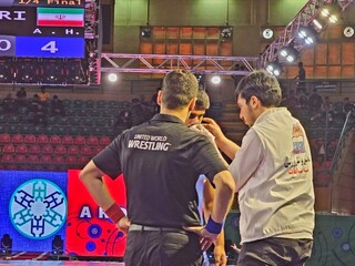 پوشش پزشکی مسابقات بین المللی کشتی فرنگی