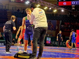 پوشش پزشکی مسابقات بین المللی کشتی فرنگی