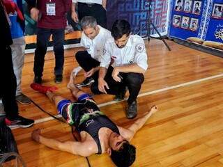 پوشش پزشکی مسابقات بین المللی کشتی فرنگی