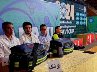 پوشش پزشکی مسابقات بین المللی کشتی فرنگی
