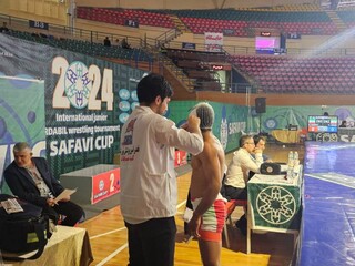 پوشش پزشکی مسابقات بین المللی کشتی فرنگی