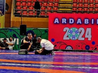 پوشش پزشکی مسابقات بین المللی کشتی فرنگی