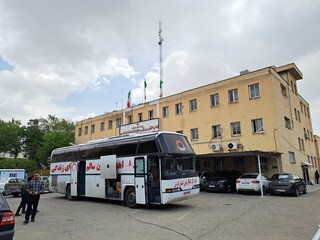 برپایی پویش اهدا خون اداره کل ورزش و جوانان با همکاری هیات پزشکی فارس