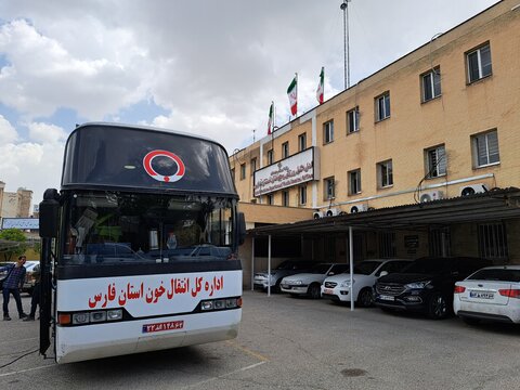 برپایی پویش اهدا خون اداره کل ورزش و جوانان با همکاری هیات پزشکی فارس
