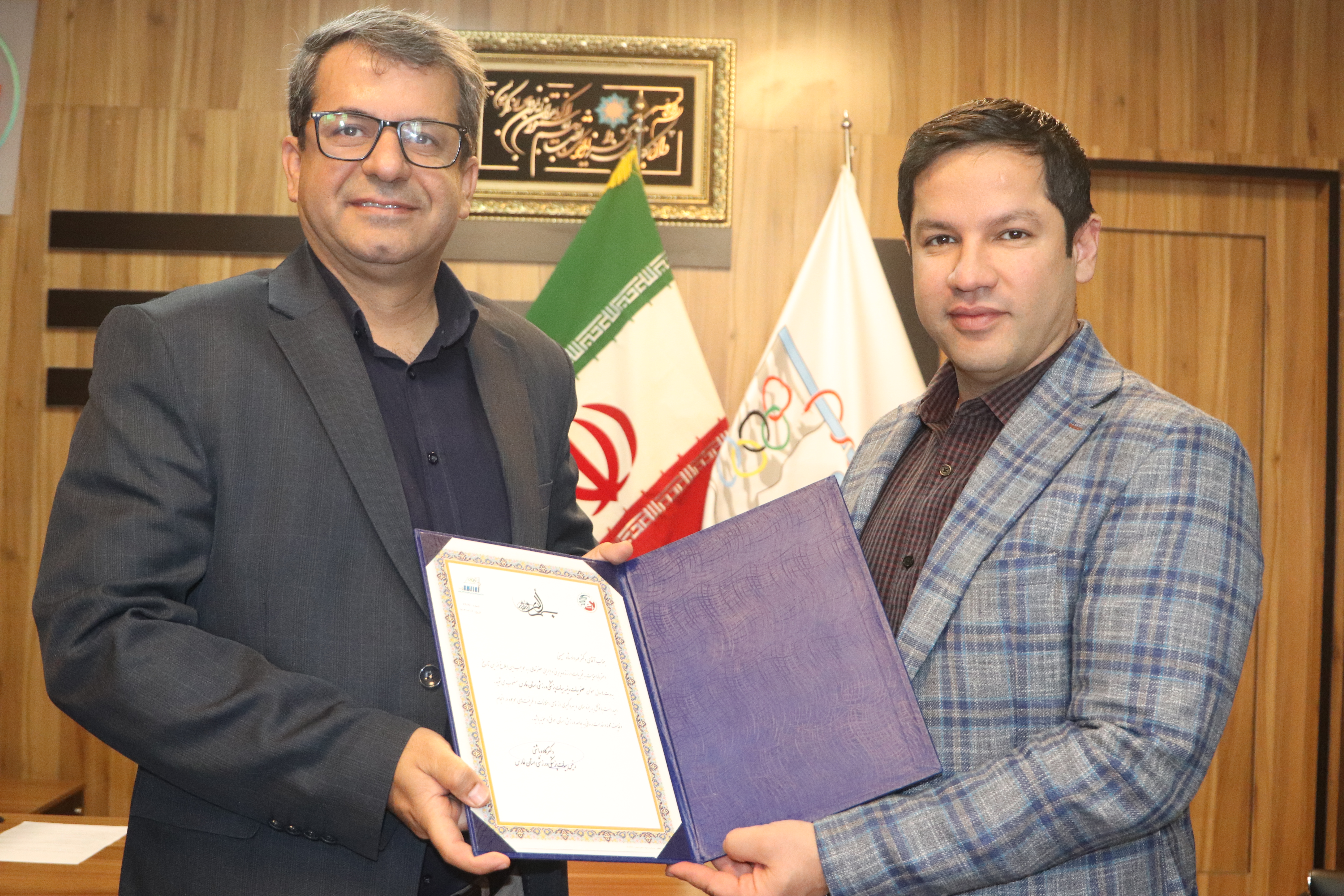 انتصاب مسئولین کمیته های هیات پزشکی ورزشی فارس