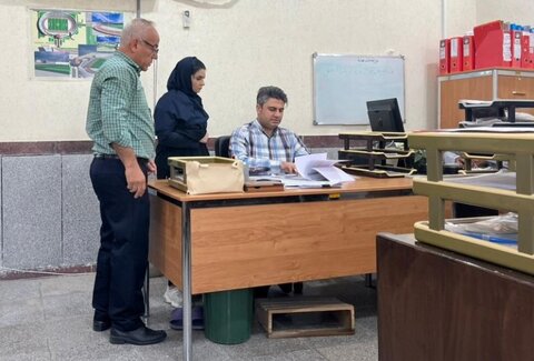 بازدید دبیر هیات از هیات پزشکی ورزشی شهرستانهای اندیمشک و دزفول