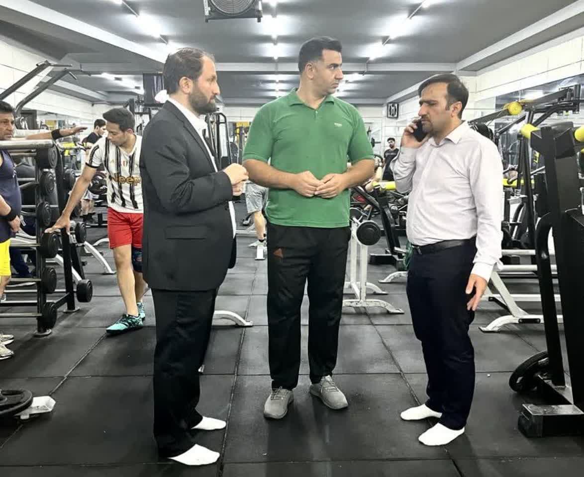 بازدید رئیس هیات پزشکی ورزشی لرستان از باشگاههای ورزشی بروجرد