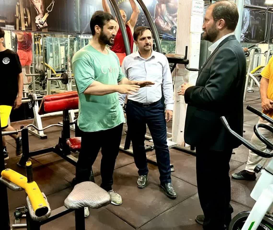 بازدید رئیس هیات پزشکی ورزشی لرستان از باشگاههای ورزشی بروجرد