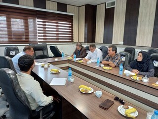 بازدید نمایندگان هیأت پزشکی قزوین از شهرستان تاکستان