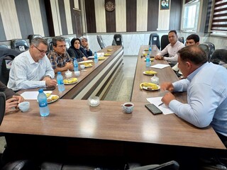 بازدید نمایندگان هیأت پزشکی قزوین از شهرستان تاکستان