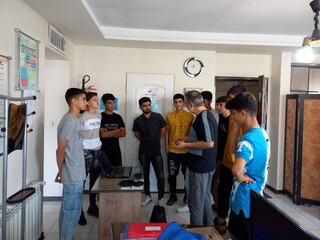 کارگاه آموزشی کادر برانکارد تیم فوتبال شمس آذر قزوین