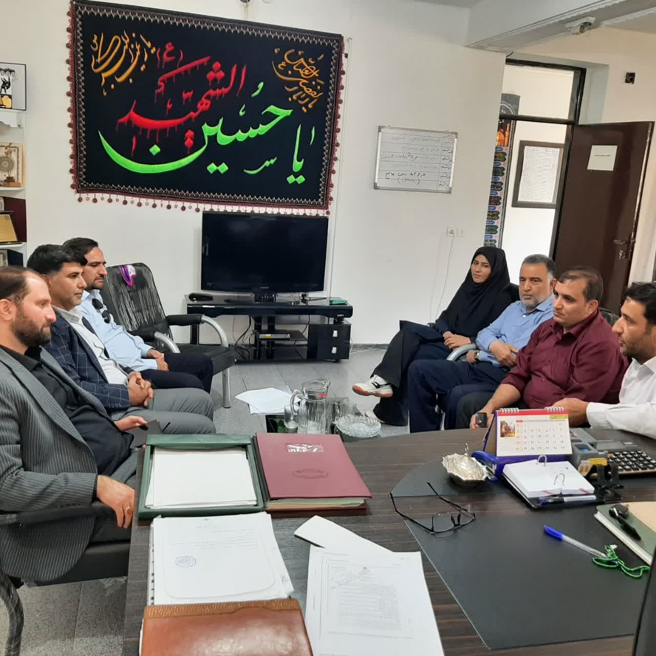 روز پرکار رئیس هیات پزشکی ورزشی لرستان در سفر به شهرستانهای استان