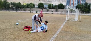 پوشش پزشکی رقابتهای فوتبال مناطق جنوب فارس به میزبانی شهر خور توسط هیات پزشکی ورزشی شهرستان لارستان