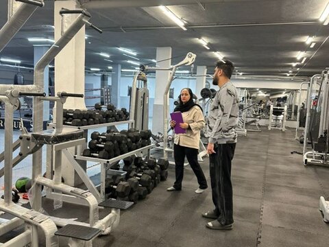 بازدید مشترک هیأت پزشکی ورزشی و معاونت غذا و داروی دانشگاه علوم پزشکی سیرجان از باشگاه های ورزشی