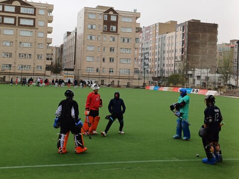 پوشش کامل پزشکی اردوی تیم ملی هاکی کشور در تبریز توسط هیئت پزشکی ورزشی آذربایجانشرقی