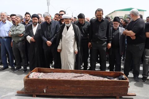 مراسم تشییع و خاکسپاری روانشاد سعید نوروزی