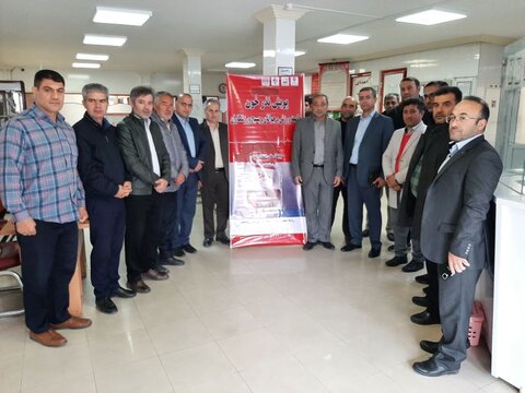 اهدای خون توسط جامعه ورزش و جوانان استان اردبیل همزمان با فرا رسیدن دهه کرامت