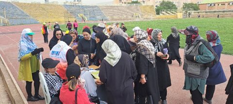 خدمترسانی به بیش از ۷۰ نفر از بانوان در ایستگاه سلامتی مجموعه ورزشی تختی (باغشمال)