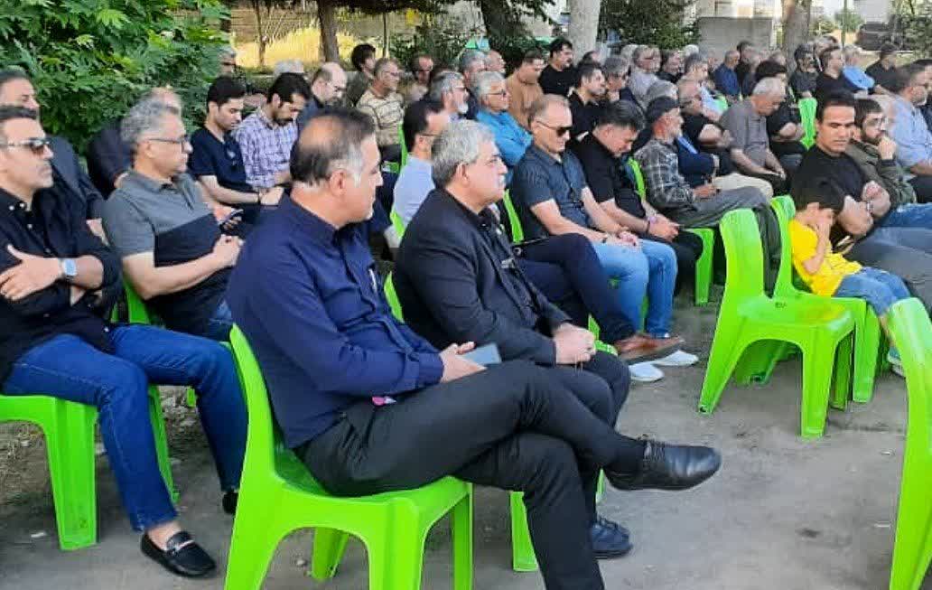 حضور اعضا هیات پزشکی ورزشی مازندران در مراسم ختم برادر بزرگوار دکتر کیومرث آقایی رئیس محترم هیات پزشکی ورزشی شهرستان بابلسر