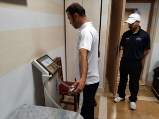 تست و ارزیابی ورزشکاران تیم ملی مینی گلف