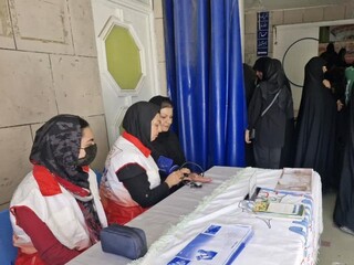 برپایی ایستگاه سلامت - چهار محال و بختیاری