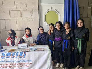 برپایی ایستگاه سلامت - چهار محال و بختیاری