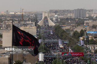 مراسم تشییع شهدای اقتدار ایران