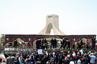 مراسم تشییع شهدای اقتدار ایران
