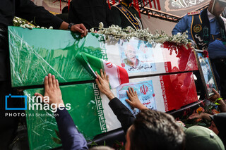 مراسم تشییع شهدای اقتدار ایران