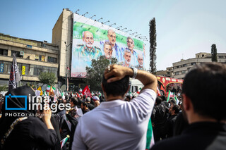 مراسم تشییع شهدای اقتدار ایران