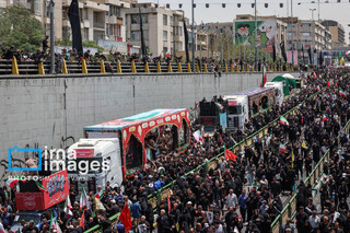 مراسم تشییع شهدای اقتدار ایران