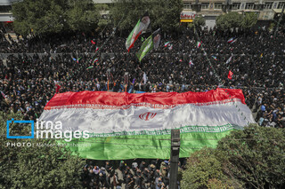 مراسم تشییع شهدای اقتدار ایران