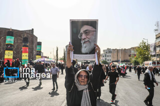 مراسم تشییع شهدای اقتدار ایران