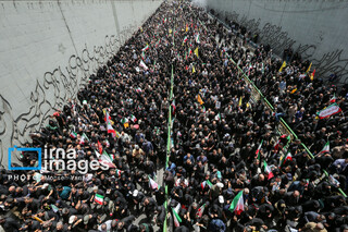 مراسم تشییع شهدای اقتدار ایران