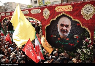 مراسم تشییع شهدای اقتدار ایران