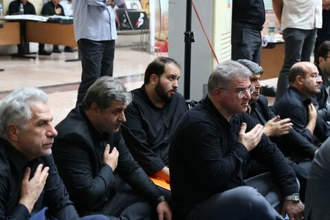 مراسم بزرگداشت فرماندهای و دانشمندان شهید و شهدای ورزشکار در وزارت ورزش و جوانانپ