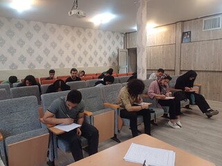 آزمون دوره امدادگری ورزشی در اراک برگزار شد