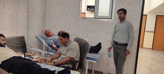 اهدا خون ورزشکاران در استان ایلام